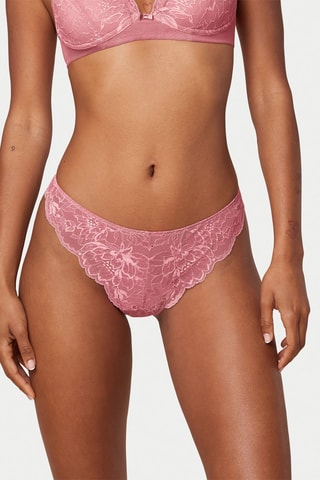 Tanga Amourette Charm T Highleg Brazilian - Rose