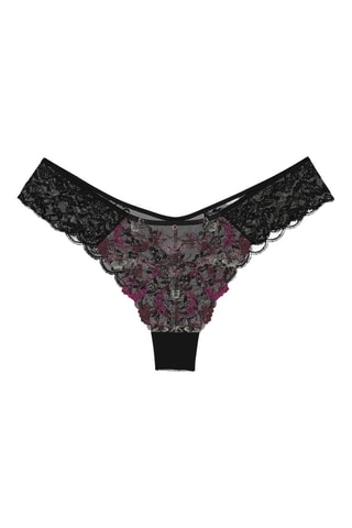 Tanga Sensual Spotlight Highleg Brazilian - Noir