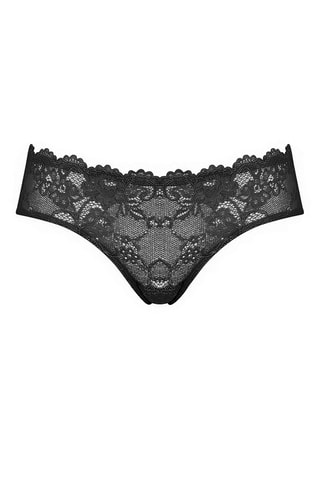 Shorty Tempting Lace Noir