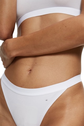 2 strings Smart Natural Brazilian String - Blanc