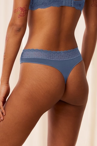 String taille haute Feel of Modal String - Bleu