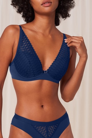 Soutien-gorge ampliforme Aura Spotlight T WP - Bleu