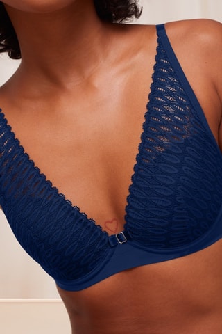 Soutien-gorge ampliforme Aura Spotlight T WP - Bleu