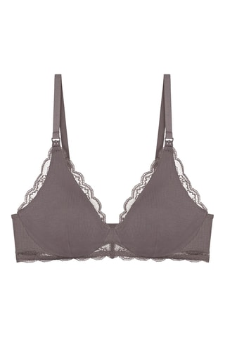 Soutien-gorge d’allaitement Natural Spotlight - Gris foncé