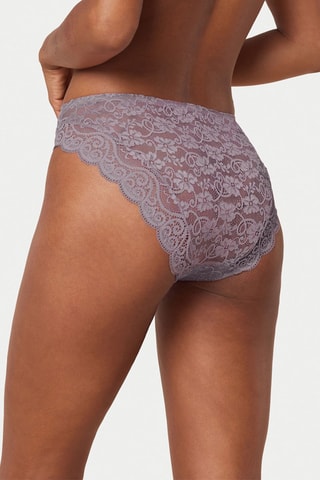 Culotte taille haute Amourette 300 Magic Wire Tai02 - Parme