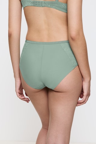 Culotte taille haute Amourette Charm T Maxi02 - Vert