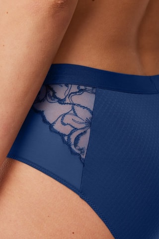 Culotte taille haute Wild Azalea Florale Maxi (6722) - Bleu