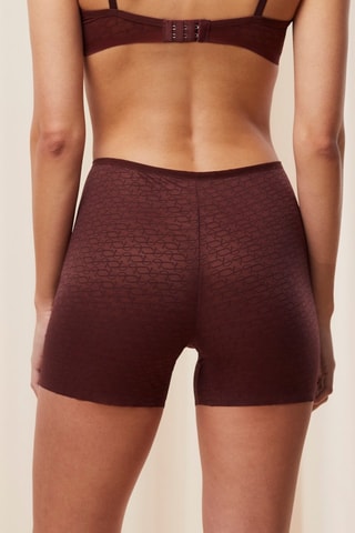 Cycliste taille haute Triumph Signature Sheer Shorts (7572) - Marron