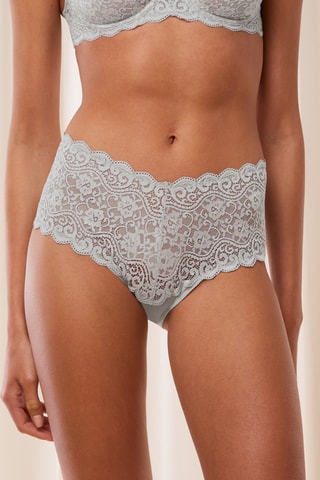 Culotte Amourette Maxi - Gris clair