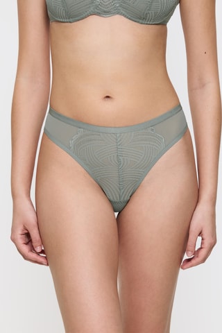 Tanga Delightful Spotlight - Gris foncé