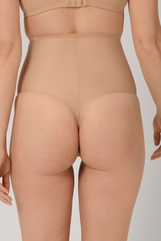 String taille haute Shape Smart - Beige