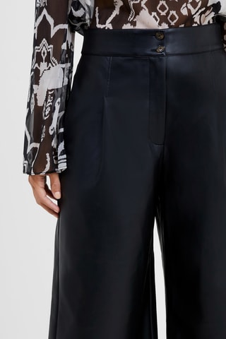 7/8 Broek Wide Legs Crolenda - Zwart