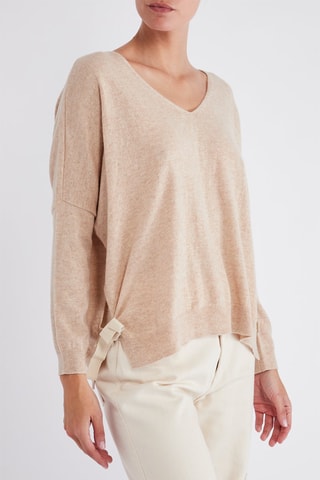 Pull en cachemire - Beige