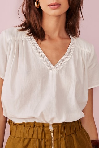 Top Elisette - Blanc