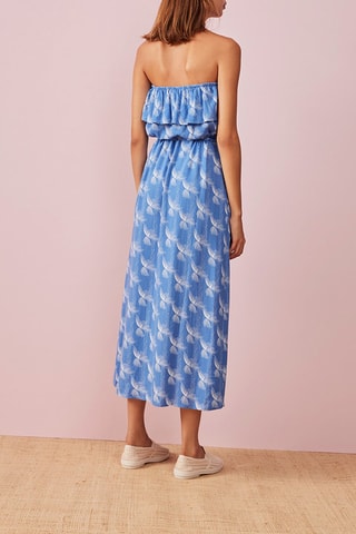 Robe bustier Palma - Bleu clair