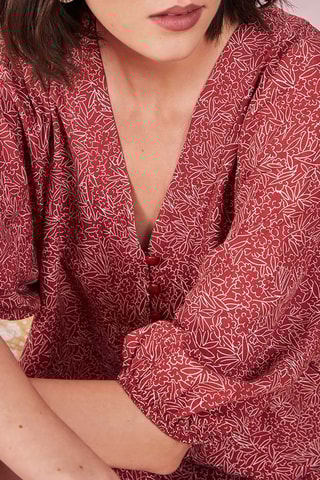 Robe trapèze Yoko Oud - Bordeaux