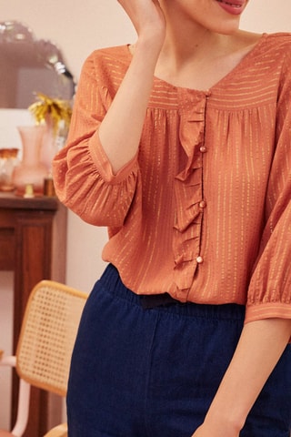 Chemisier Tamara - Orange