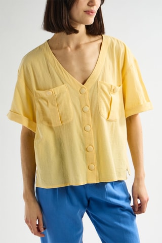 Chemisier Rubeon - Jaune