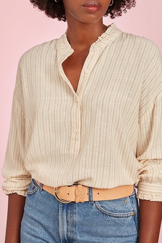 Blouse Soyeuse - Beige