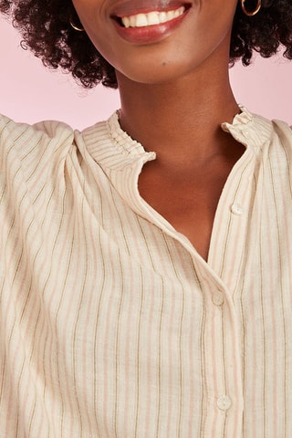 Blouse Soyeuse - Beige