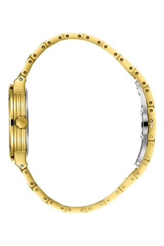Metalen Quartz Horloge - Goudkleurig
