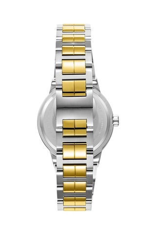 Metalen Quartz Horloge - Zilverkleurig en Goudkleurig