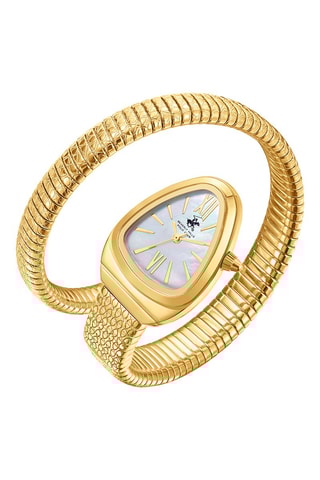 Metalen Quartz Horloge - Goudkleurig