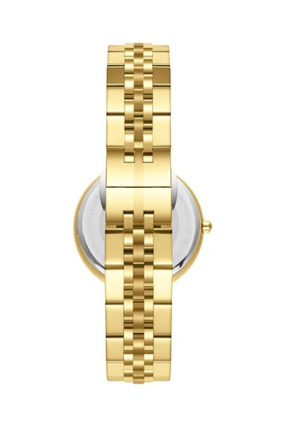 Metalen Quartz Horloge met Diamant