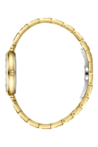 Metalen Quartz Horloge met Diamant