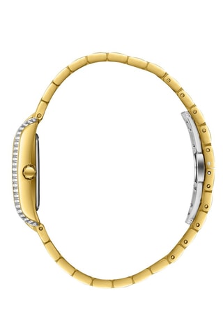 Metalen Quartz Horloge - Goudkleurig en grijs