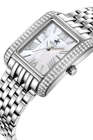 Metalen Quartz Horloge - Zilverkleurig en grijs