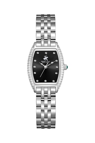 Metalen Quartz Horloge - Zilverkleurig