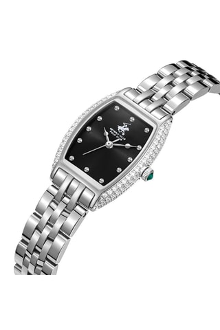 Metalen Quartz Horloge - Zilverkleurig