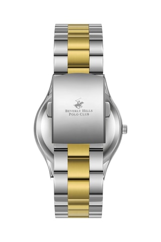 Metalen Quartz Horloge met Diamant