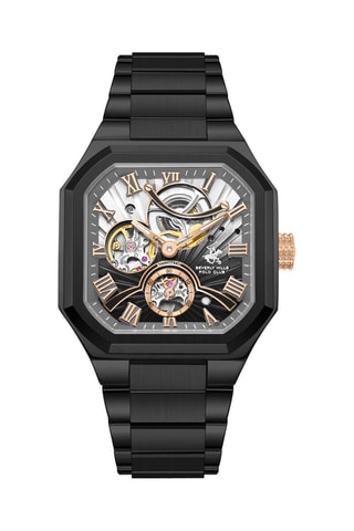 Automatisch Metalen Horloge - Zwart