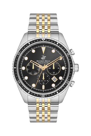 Metalen Quartz Horloge - Zilverkleurig en Goudkleurig