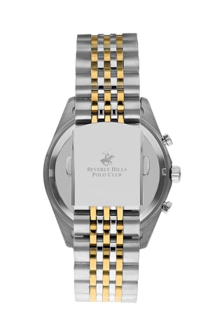 Metalen Quartz Horloge - Zilverkleurig en Goudkleurig