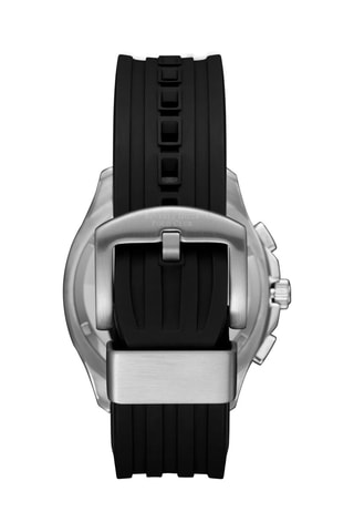 Silicone Quartz Horloge - Zwart en Grijs