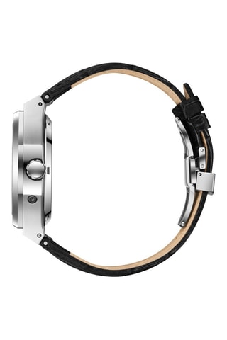 Automatisch Leren Horloge - Maanstandweergave - Zwart en Zilverkleurig
