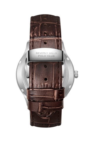 Automatisch Leren Horloge - Bruin en Zilverkleurig