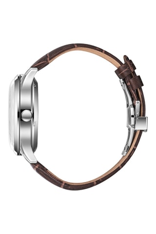 Automatisch Leren Horloge - Bruin en Zilverkleurig