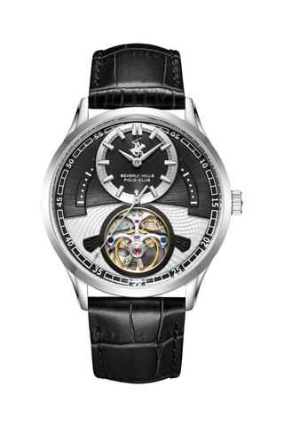 Automatisch Leren Horloge - Zwart en Zilverkleurig