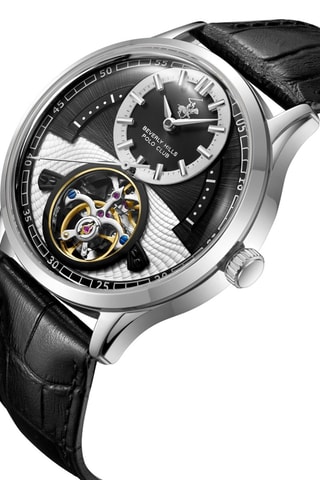 Automatisch Leren Horloge - Zwart en Zilverkleurig