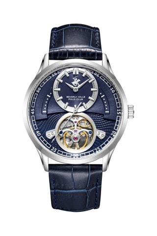 Automatisch Leren Horloge - Blauw en Zilverkleurig