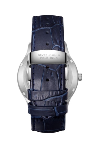 Automatisch Leren Horloge - Blauw en Zilverkleurig