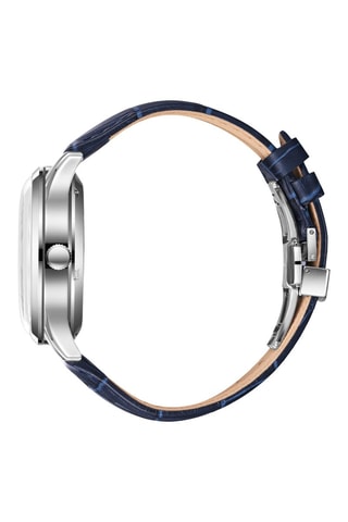 Automatisch Leren Horloge - Blauw en Zilverkleurig
