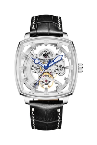 Automatisch Leren Horloge - Zwart en Zilverkleurig
