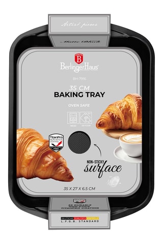 Braadschaal Matte Black- 35 x 27 x 6,5 cm