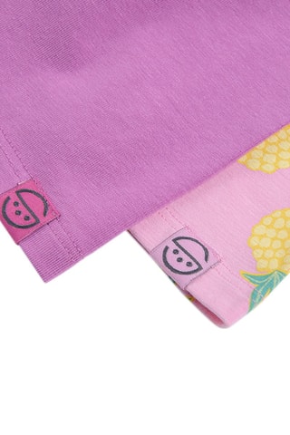 2 leggings - Rose