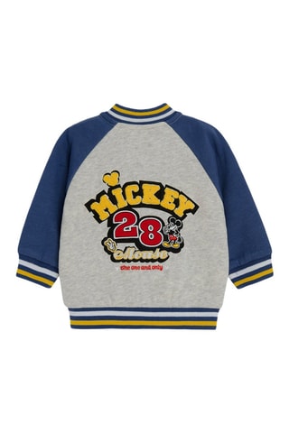 Sweat Mickey Disney - Gris clair chiné
